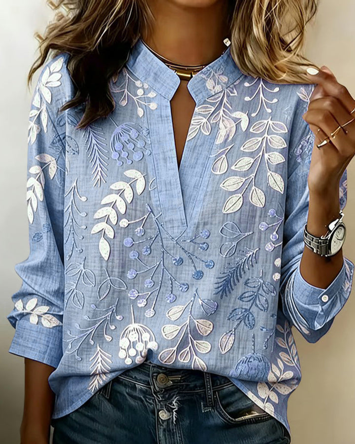 The Brielle Soft-Touch Blouse