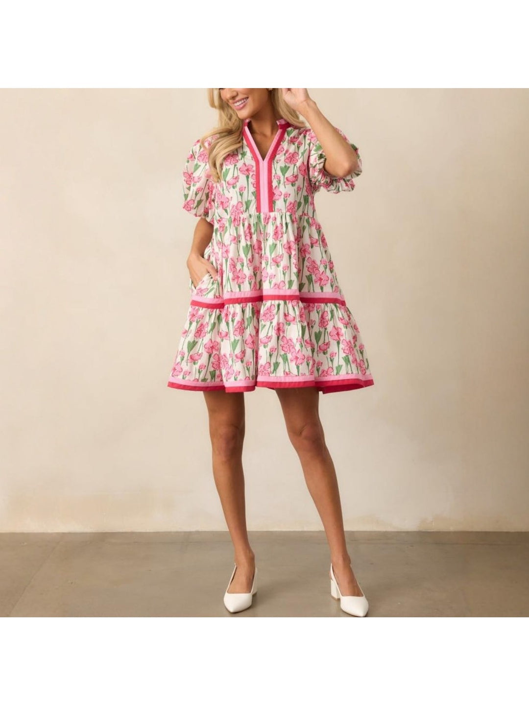 The Retro Print Day Dress