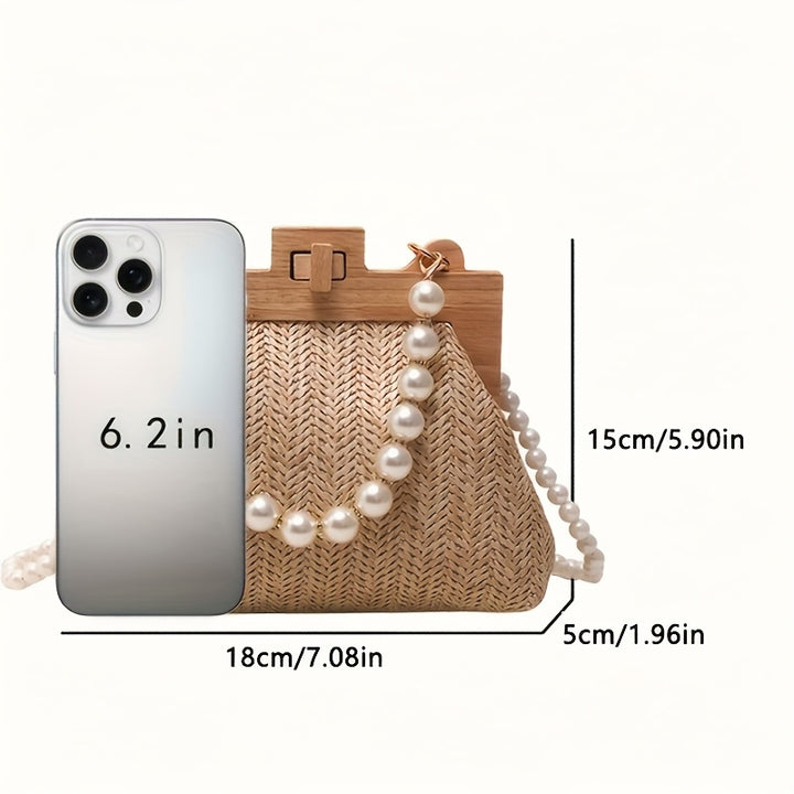 Classic Pearl Crossbody Bag