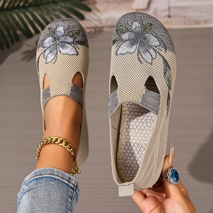 The Xara Floral Slip-On Flats