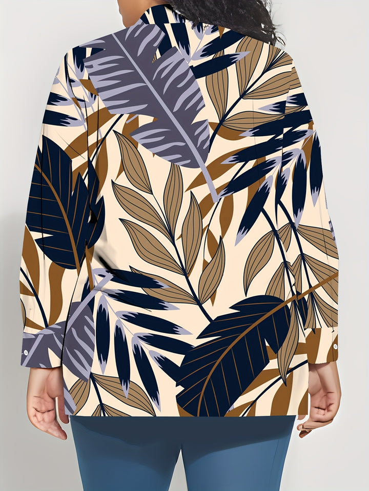 The Nautical Leaf Blouse