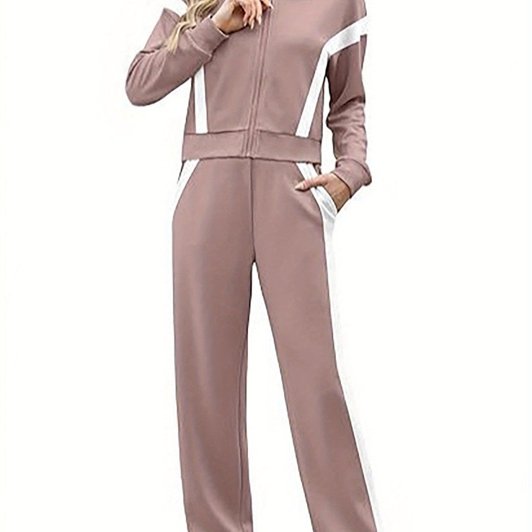The Mara Stripe Lounge Set