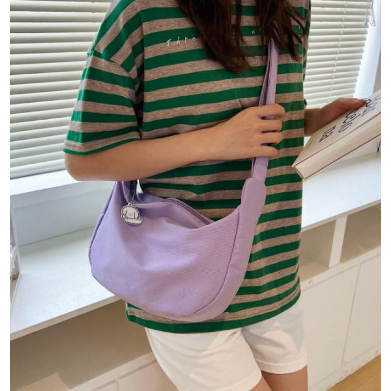 Kawaii Crescent Crossbody Bag
