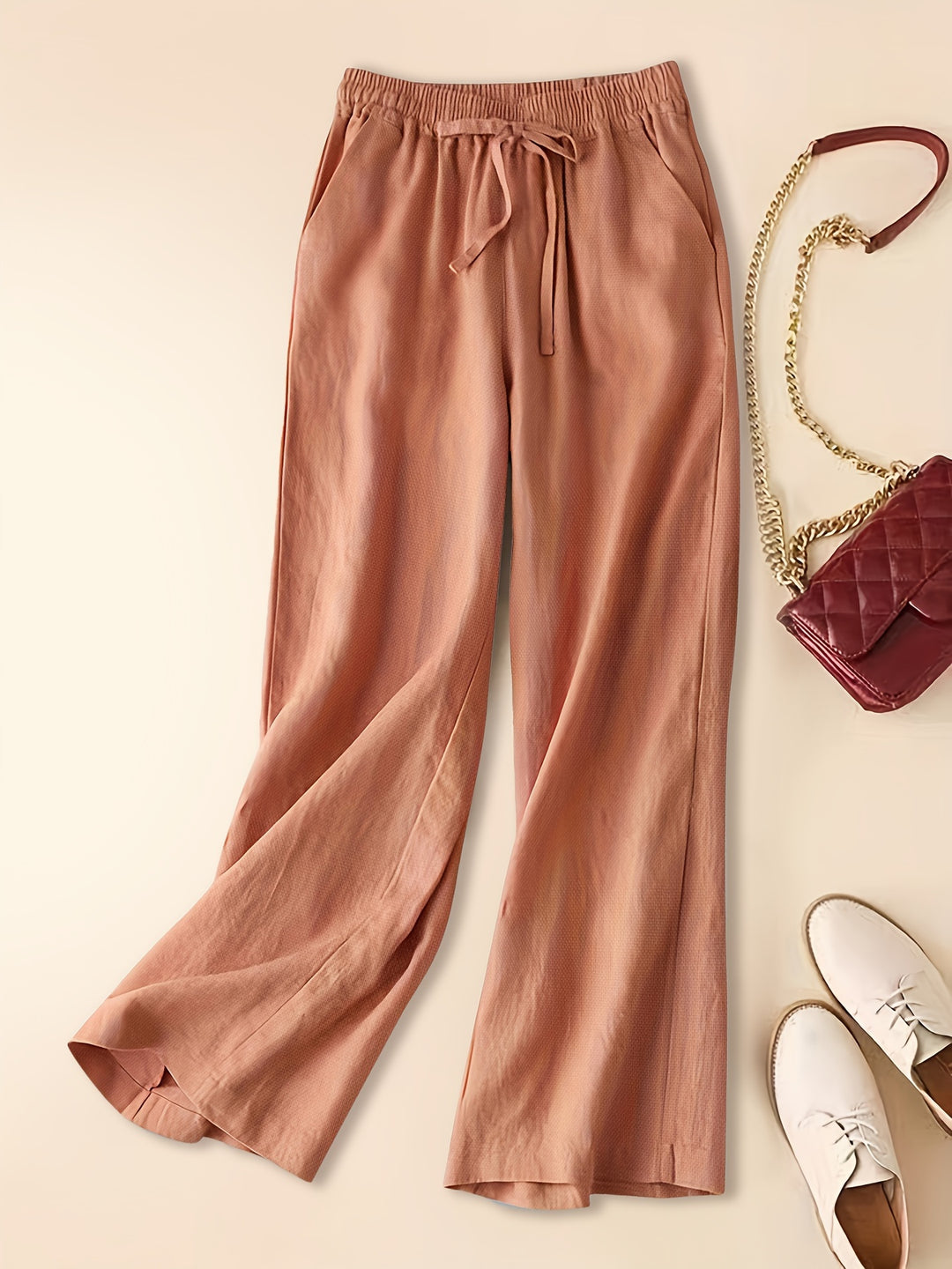 Riviera Wide-Leg Linen Pants — Everyday Capsule