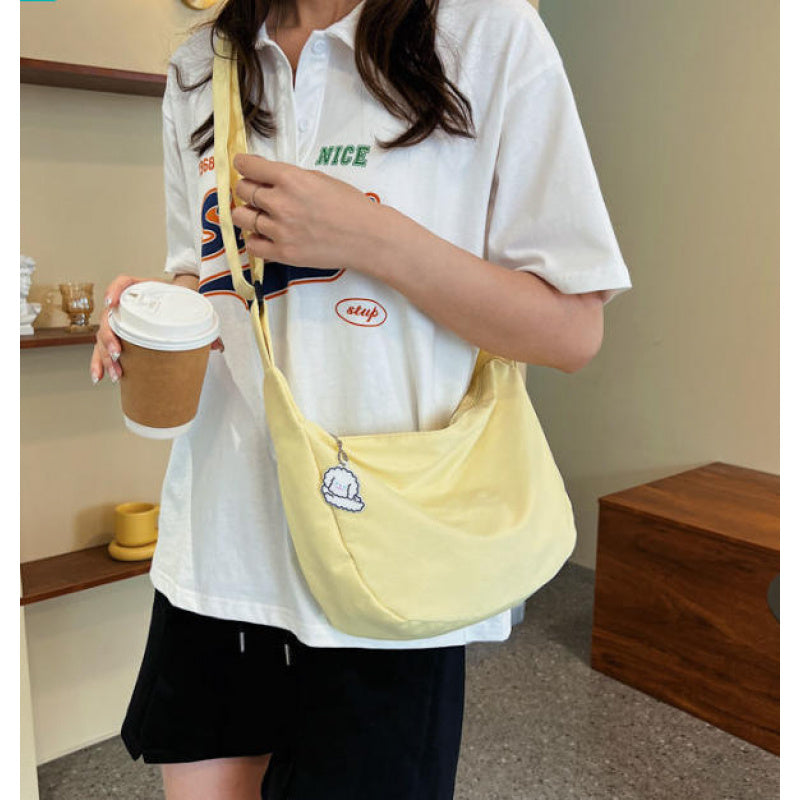 Kawaii Crescent Crossbody Bag