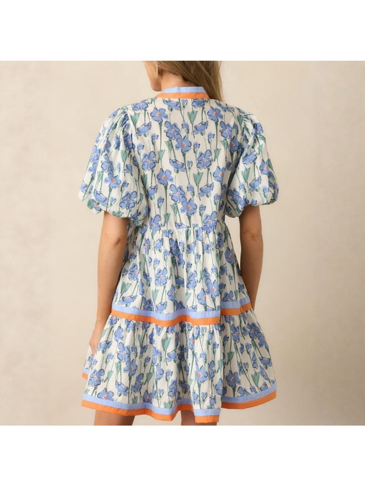 The Retro Print Day Dress