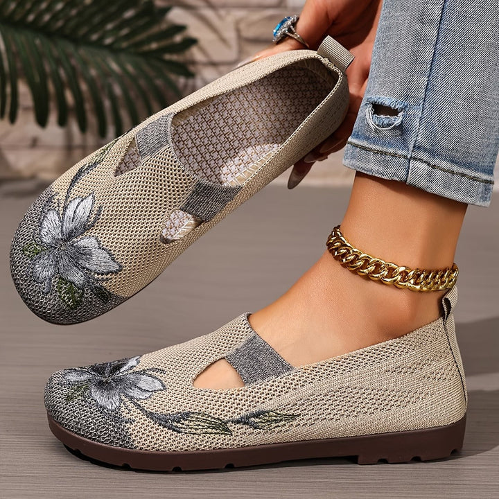 The Xara Floral Slip-On Flats