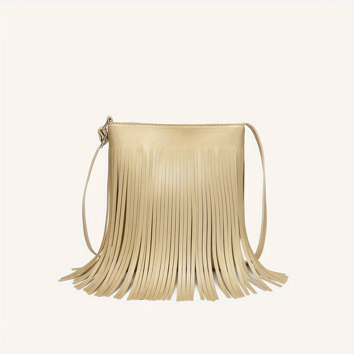 Boho Tassel Bucket Bag
