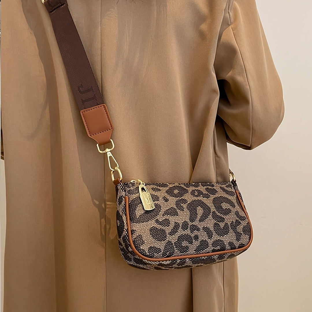 Luna Print Crossbody Bag — Lightweight Everyday Bag