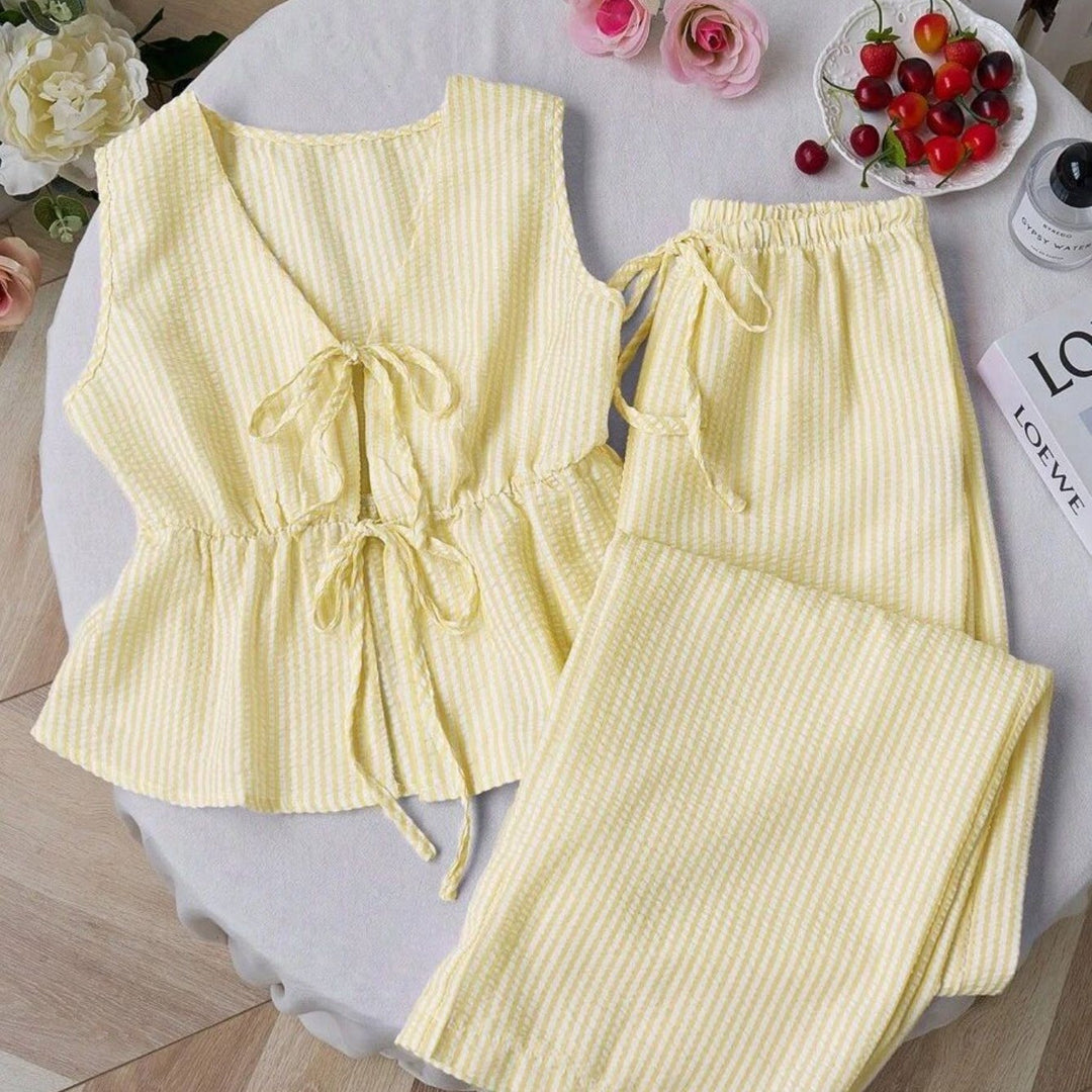 The Elegant Crew Neck Set