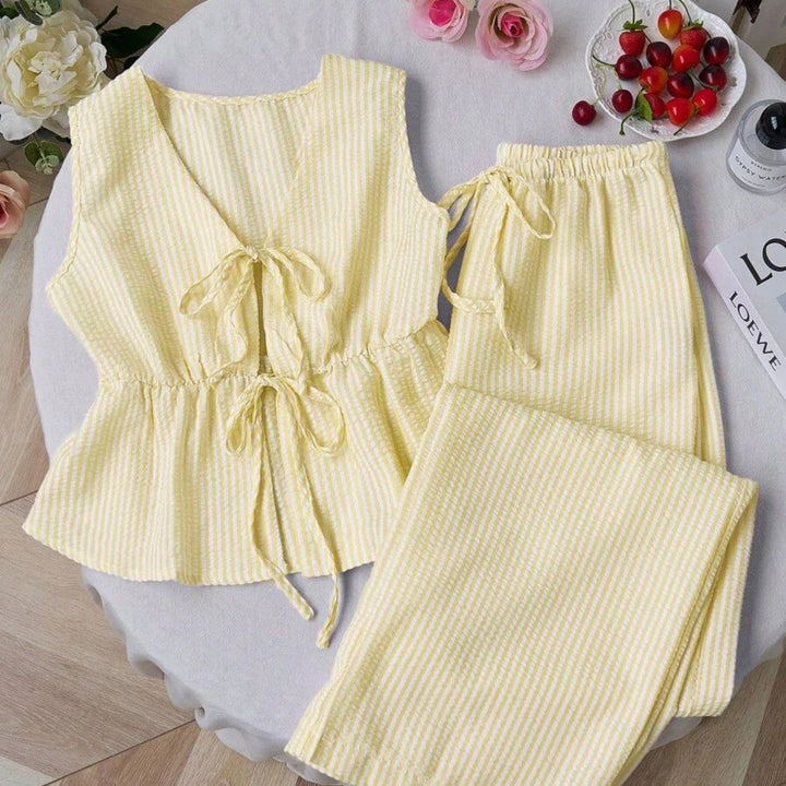 The Elegant Crew Neck Set