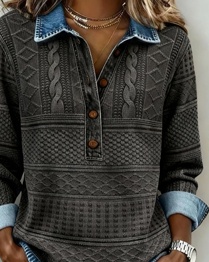 The Orlissey Textured Button-Up