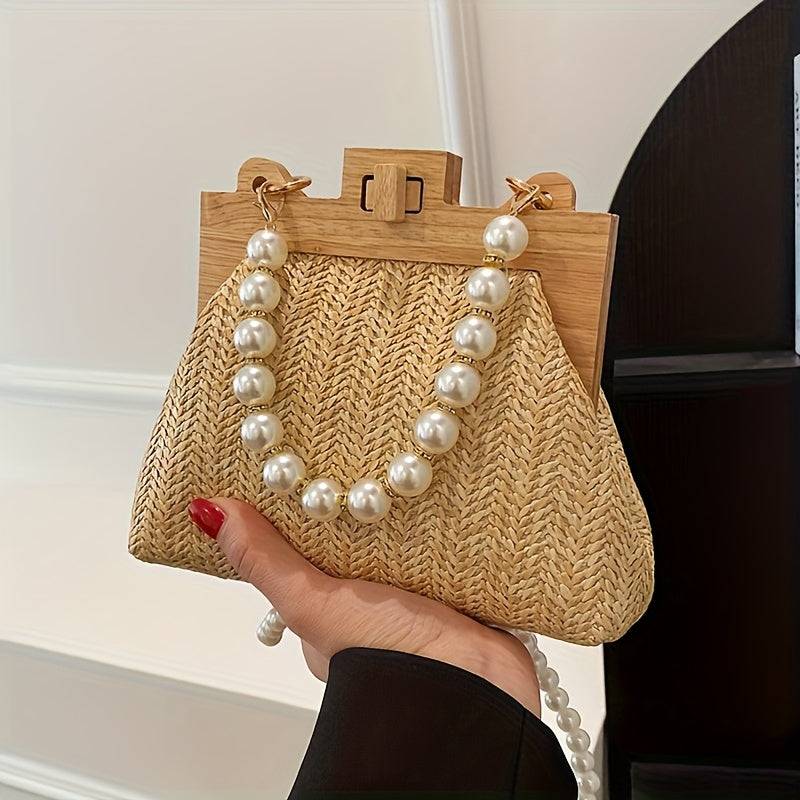 Classic Pearl Crossbody Bag