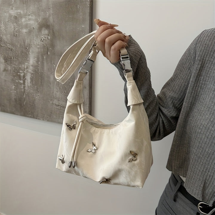 Butterfly Dumpling Shoulder Bag – Elegant & Spacious