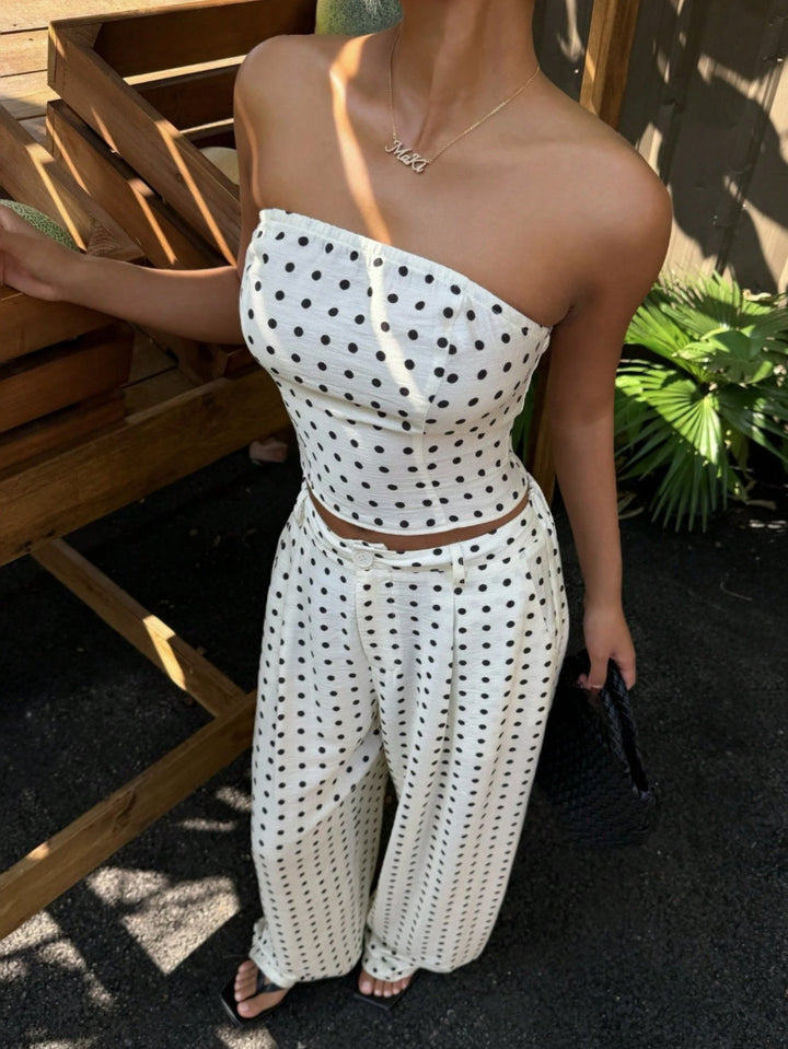The Polka Dot Tube Top