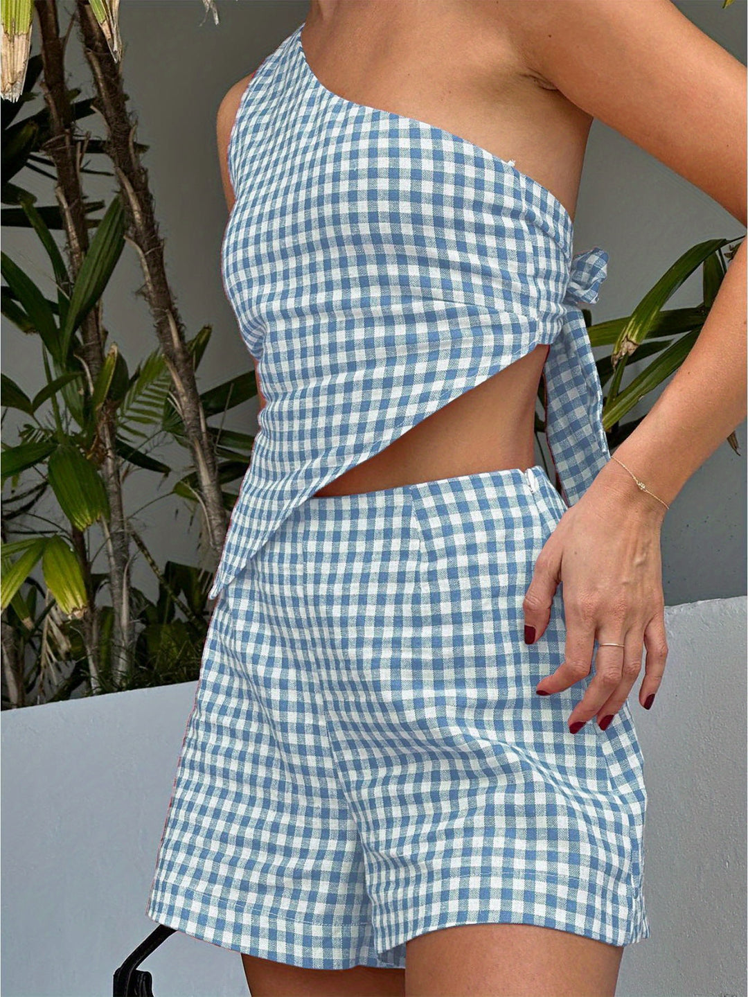 The One-Shoulder Two-Piece
