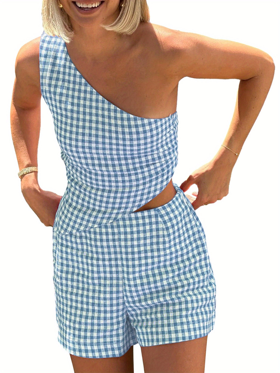 The One-Shoulder Two-Piece