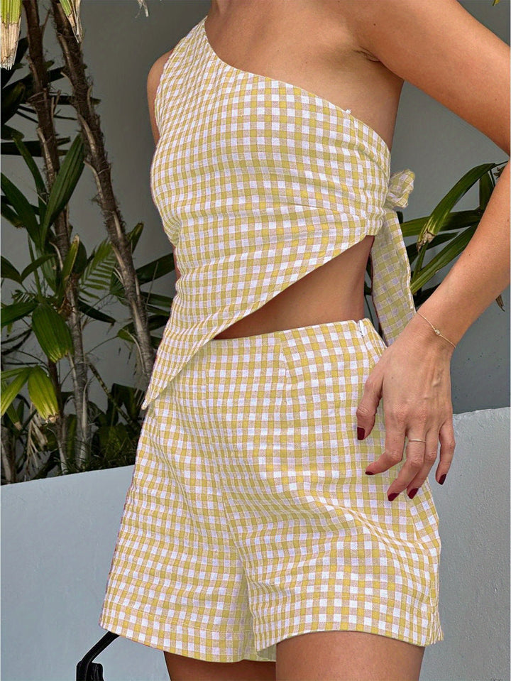 The One-Shoulder Two-Piece