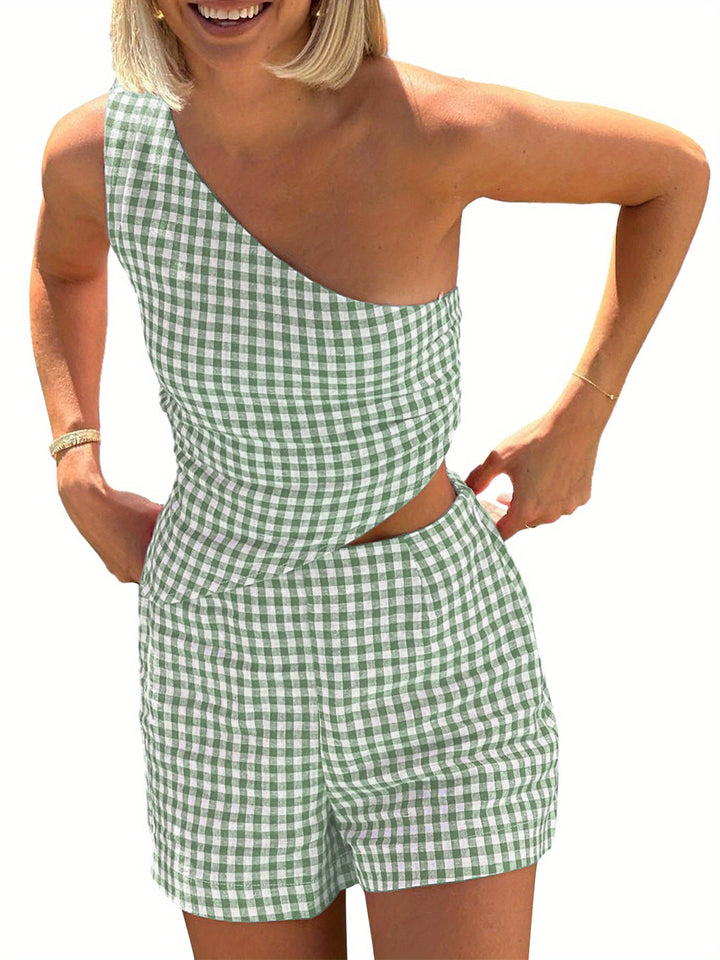 The One-Shoulder Two-Piece