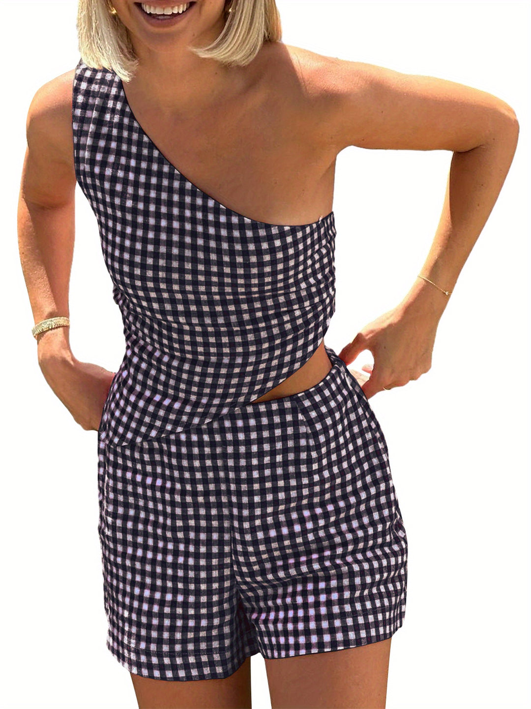 The One-Shoulder Two-Piece
