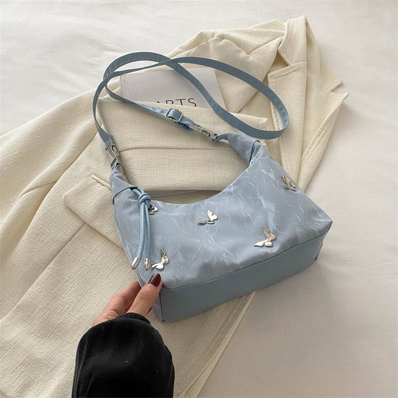 Butterfly Dumpling Shoulder Bag – Elegant & Spacious