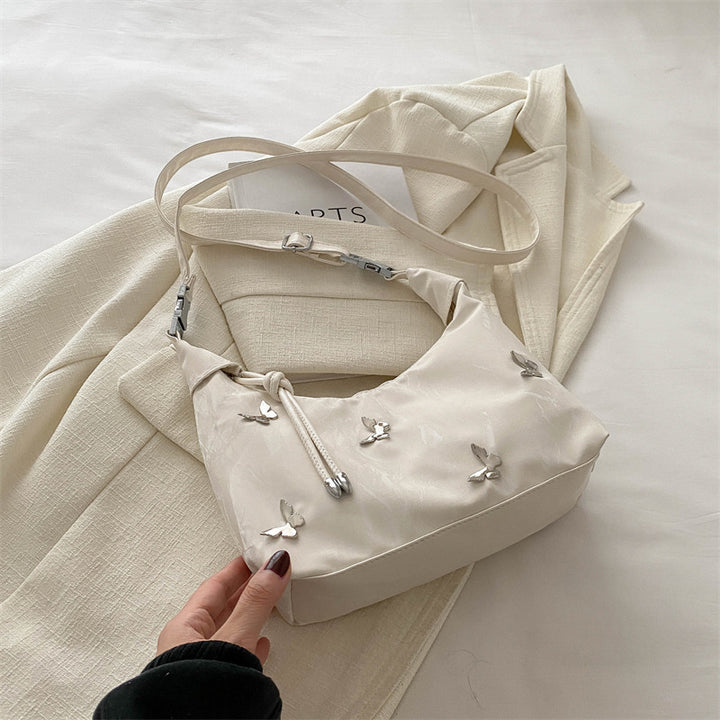 Butterfly Dumpling Shoulder Bag – Elegant & Spacious