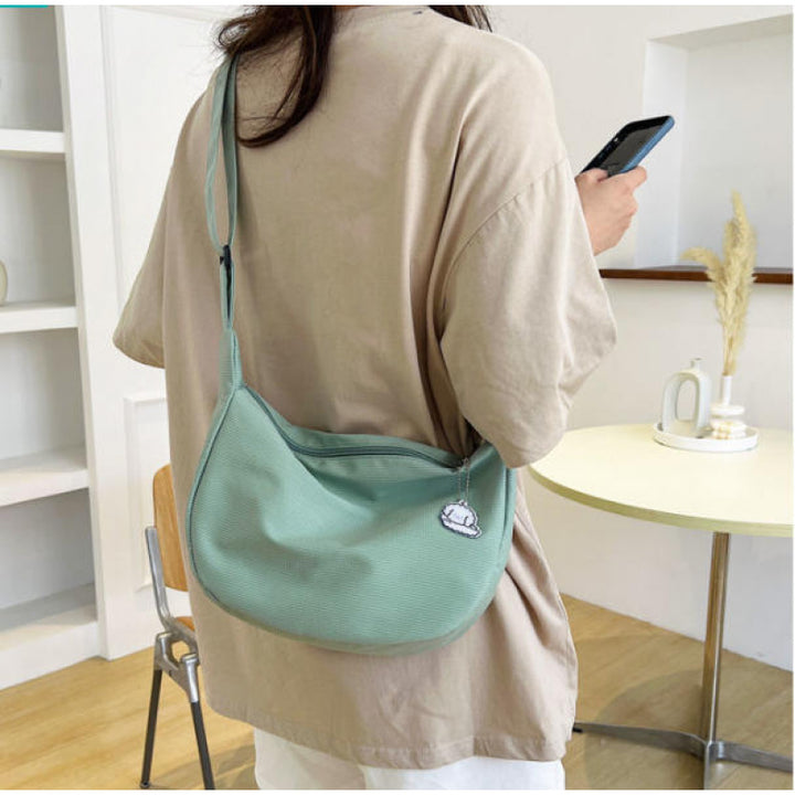 Kawaii Crescent Crossbody Bag