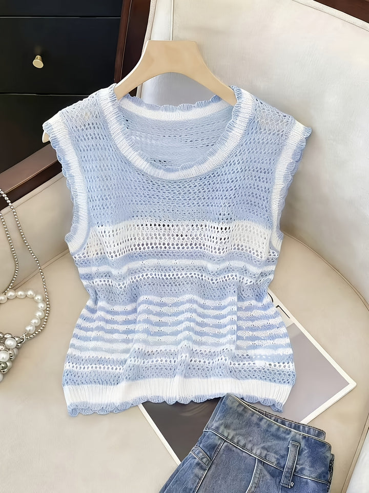 The Textured Sweater Vest