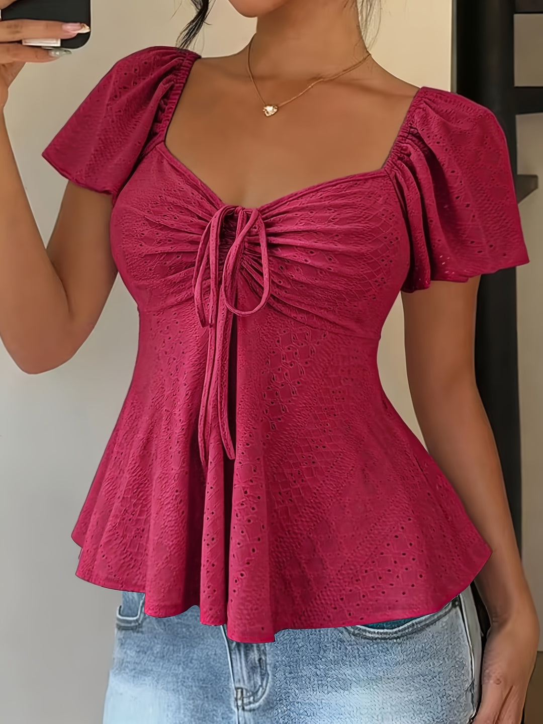 The Y2K V-Neck Top