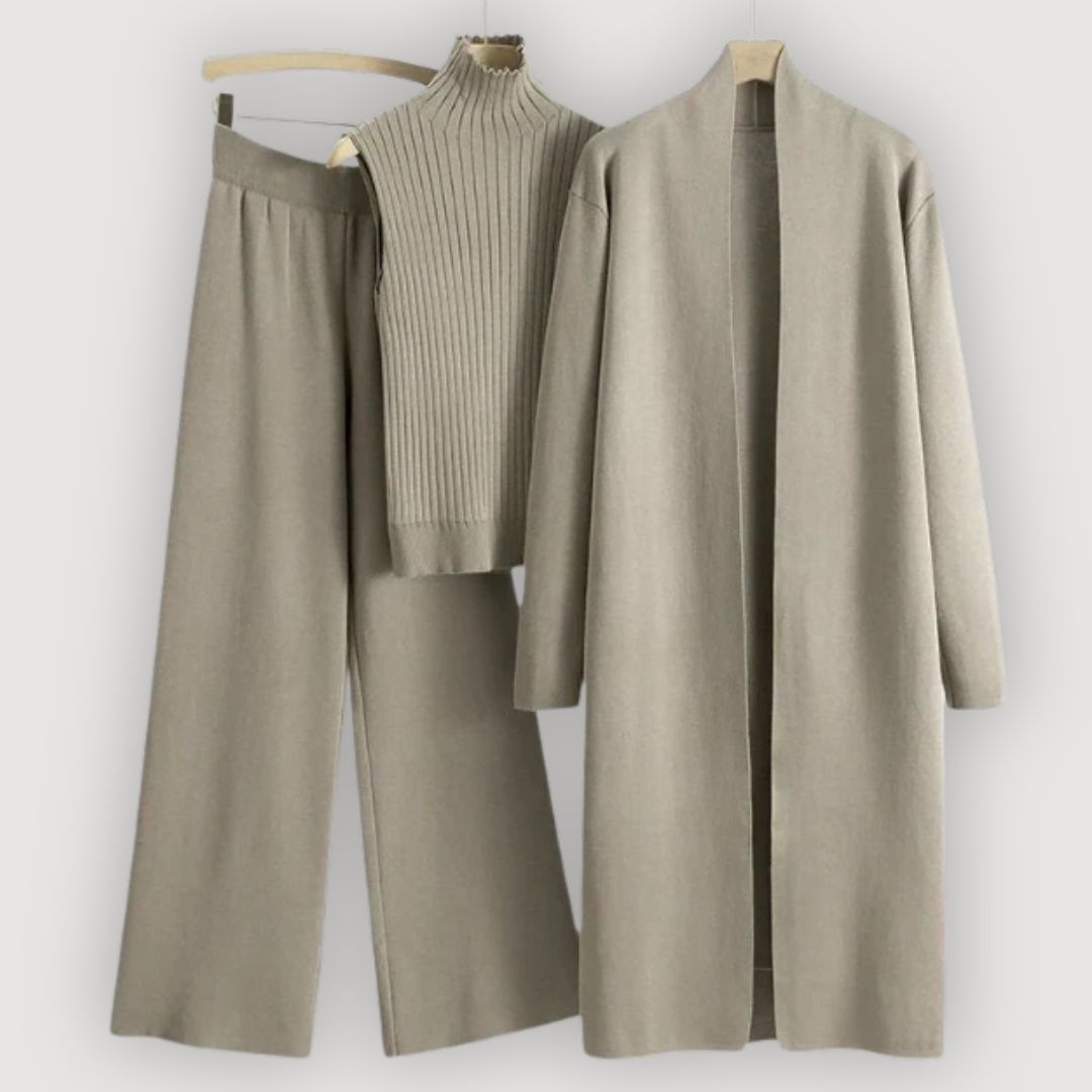 Elena Knit Lounge Set — Soft Two-Piece Loungewear