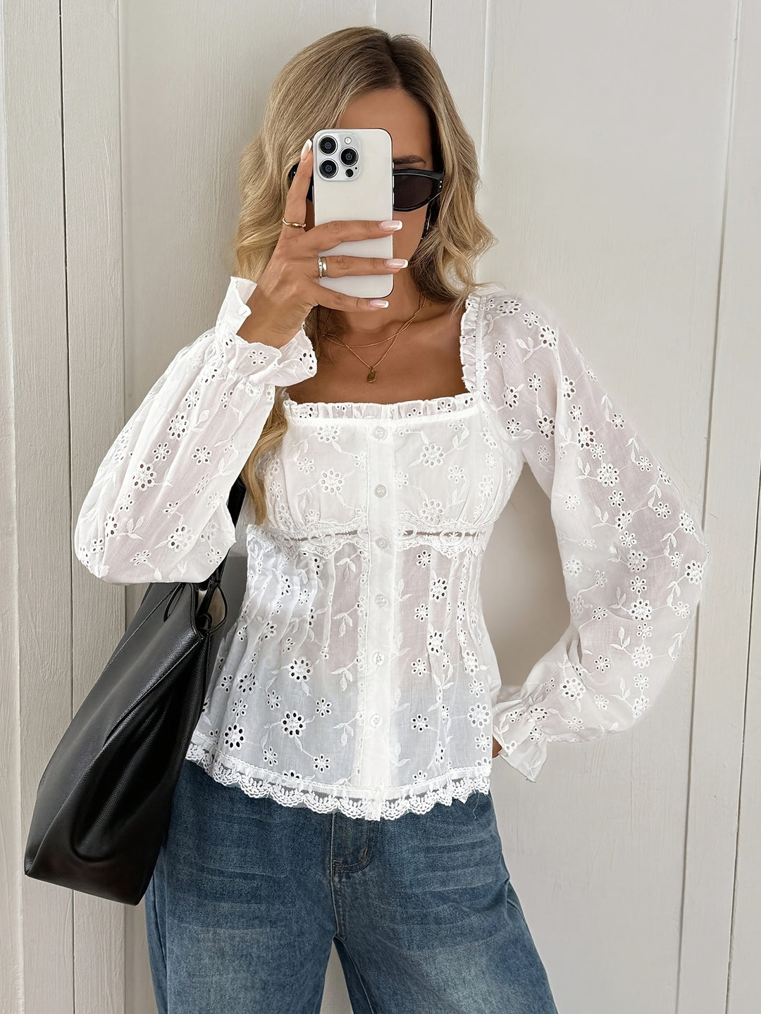 The Elegant Puff Blouse