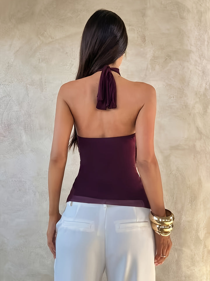 The Ruffle Collar Top