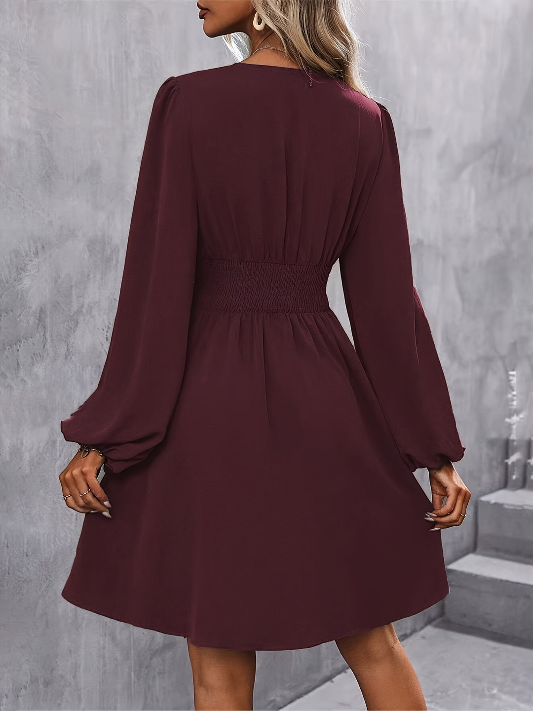 The Smocked Lantern Dress