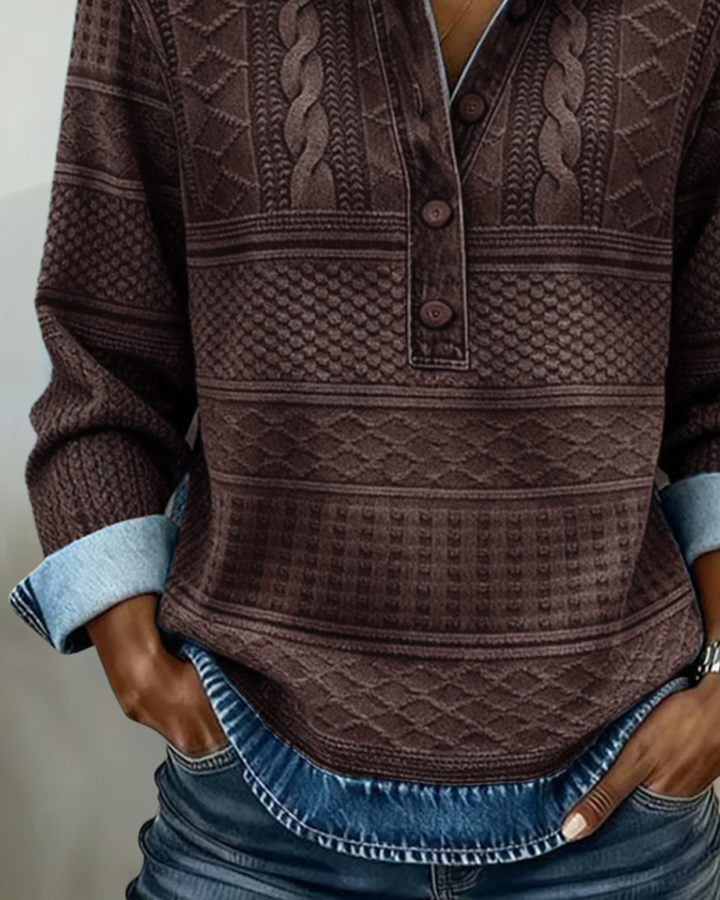 The Orlissey Textured Button-Up