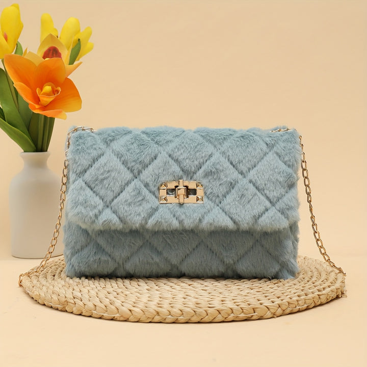 Nova Square Chain Crossbody Bag – Chic & Versatile