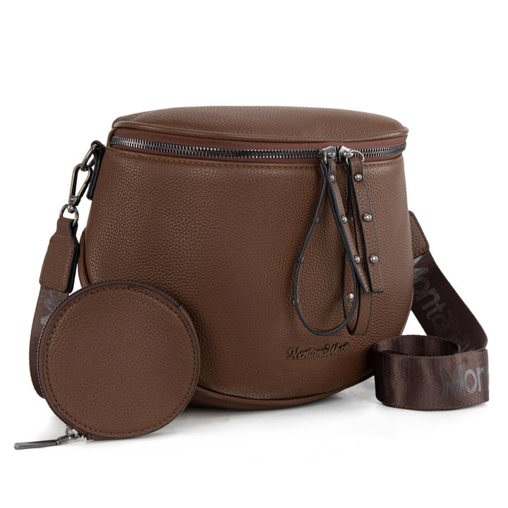 Montana West Sling Crossbody Bag – Large & Travel-Ready