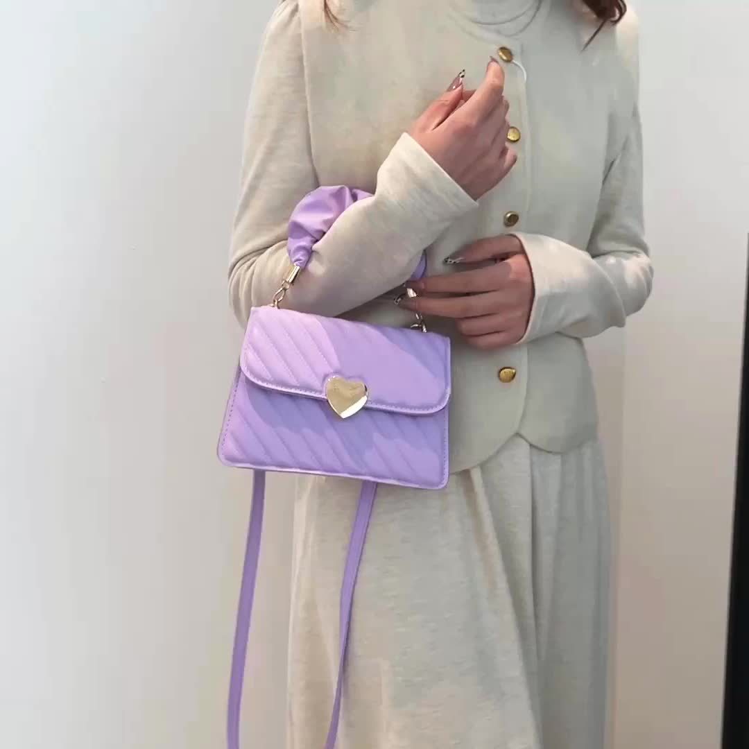 Heart Embossed Jelly Bag