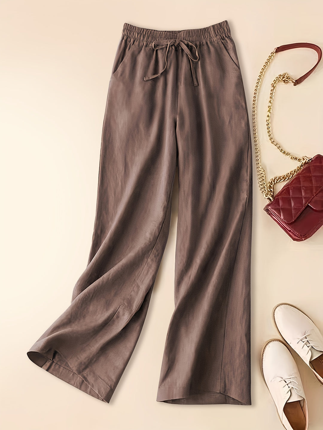 Riviera Wide-Leg Linen Pants — Everyday Capsule
