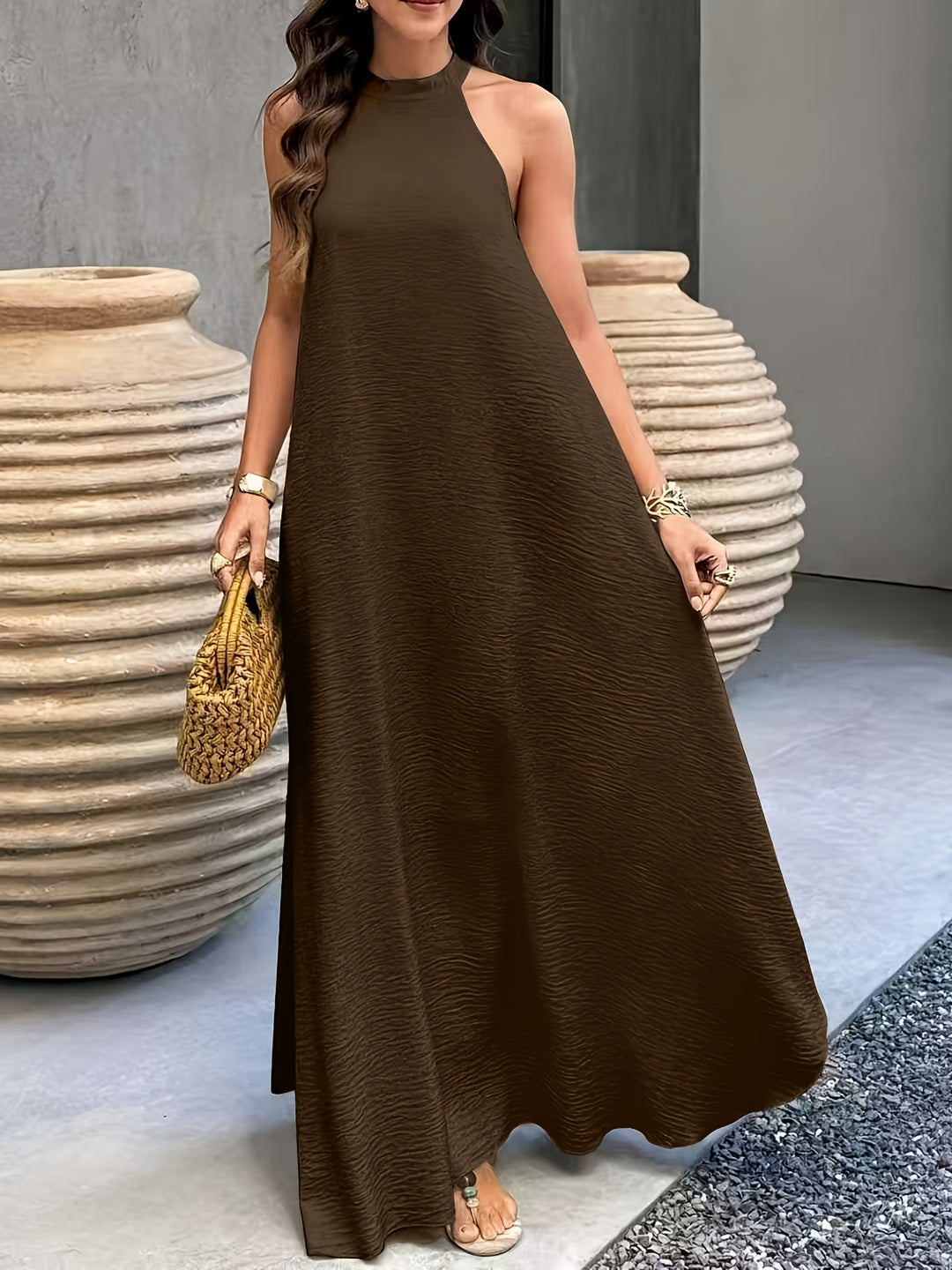 Bohemian Maxi Dress — Vacation Beach Dress