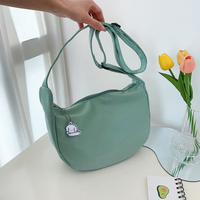 Kawaii Crescent Crossbody Bag