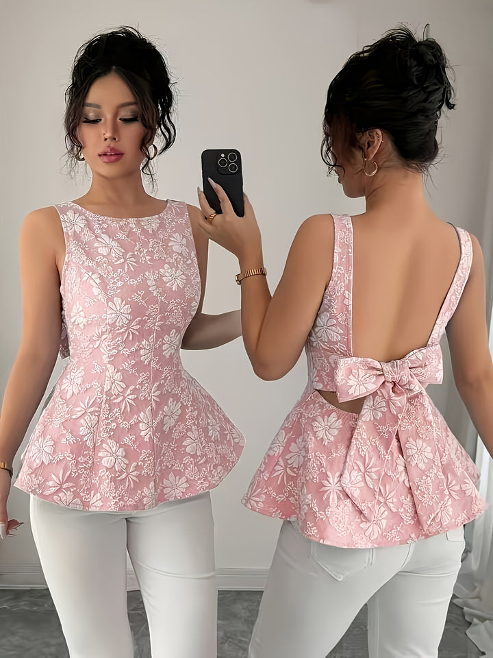 The Weekend Bow Blouse
