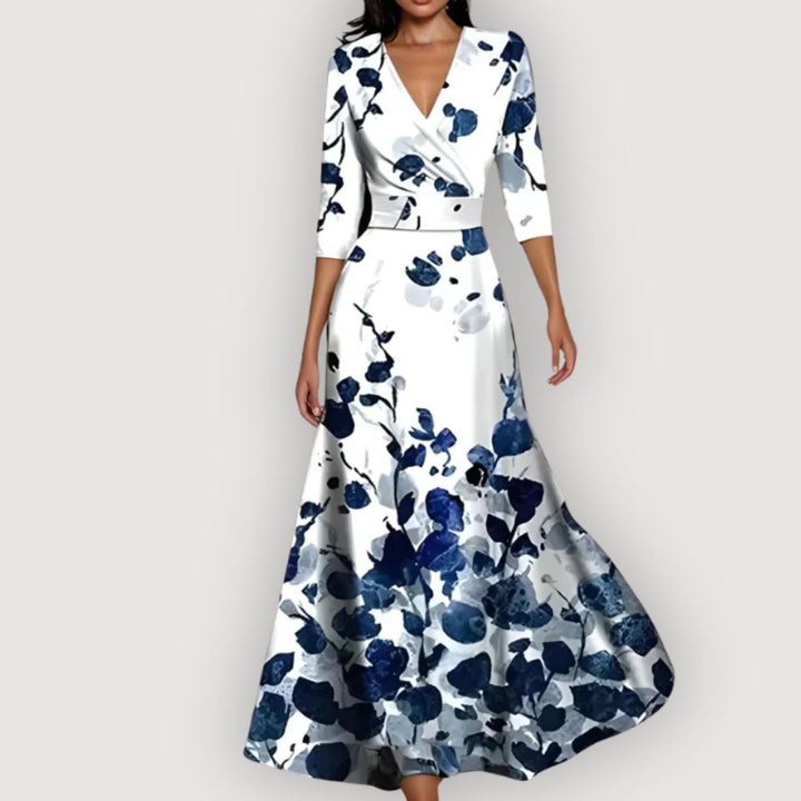 Blooming Elegance Maxi Dress — Romantic Floral Gown