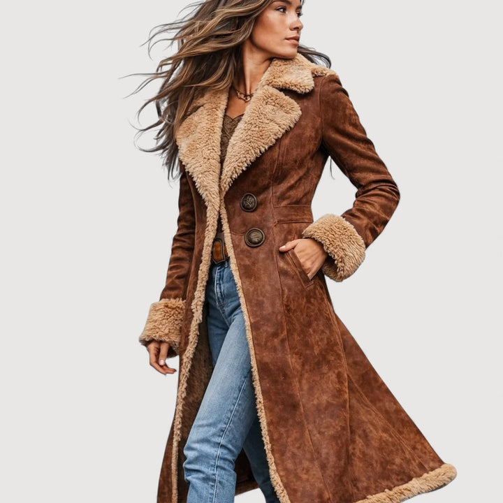 The Ara Shearling Coat