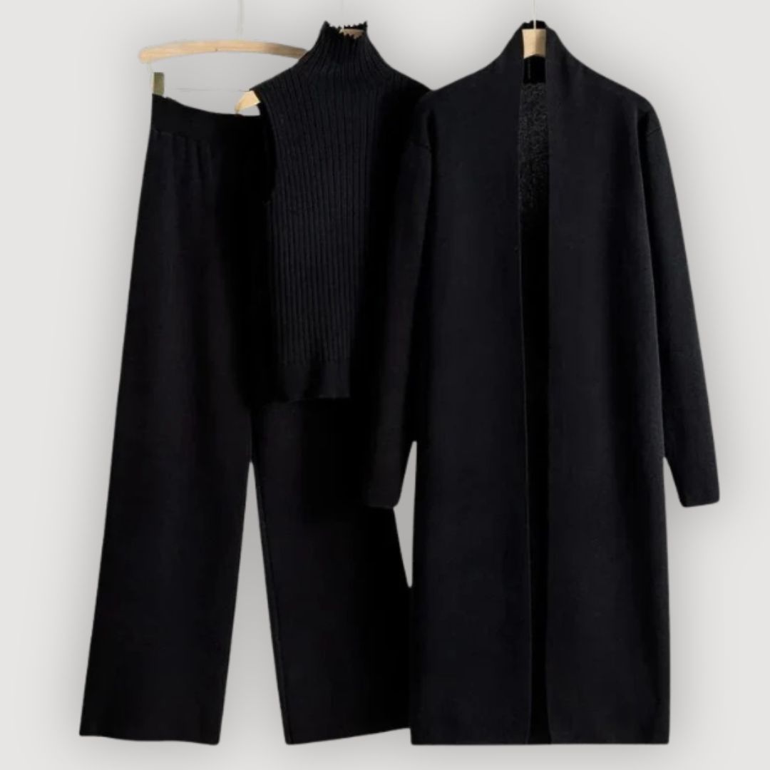 Elena Knit Lounge Set — Soft Two-Piece Loungewear