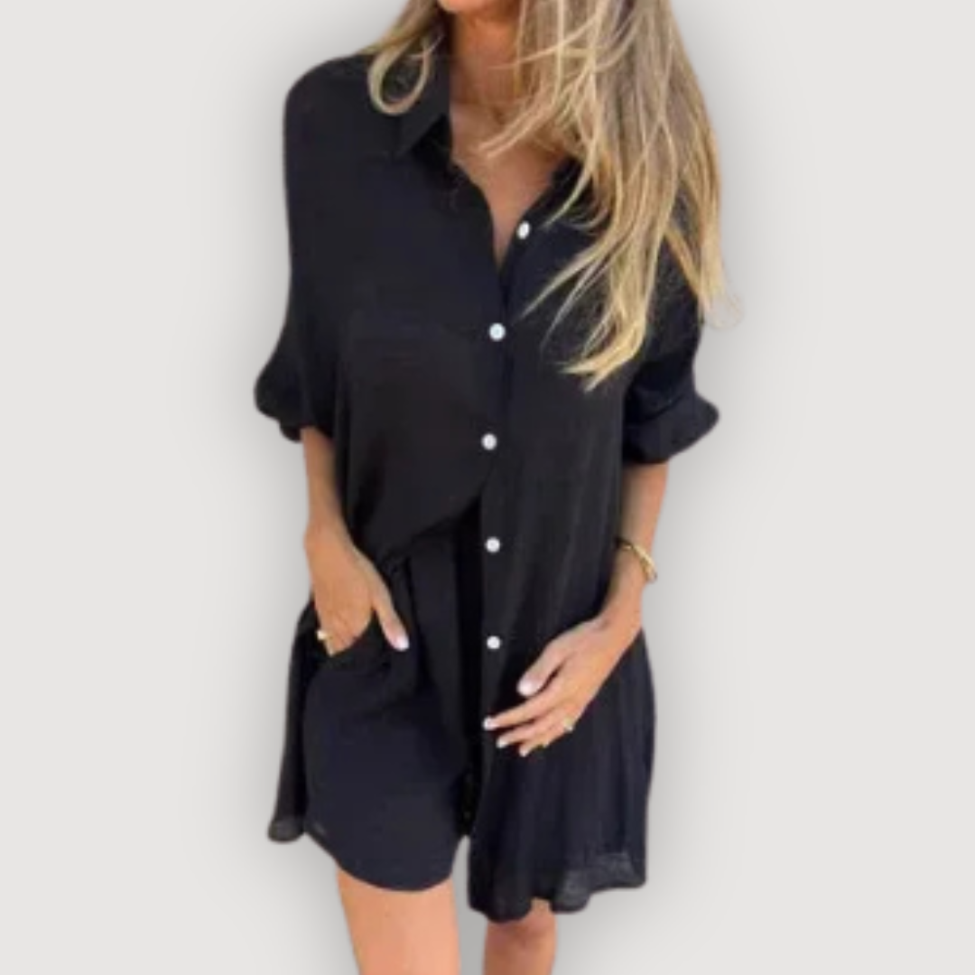 The Danielle Linen Set