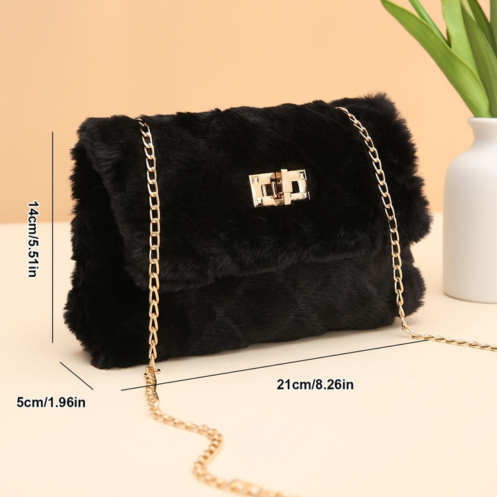 Nova Square Chain Crossbody Bag – Chic & Versatile
