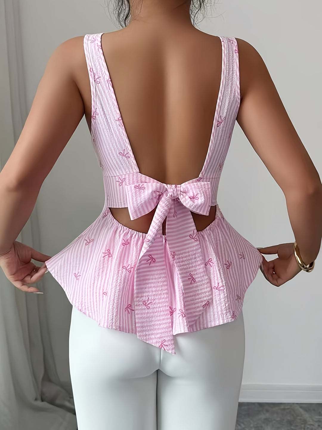 The Pink Butterfly Blouse