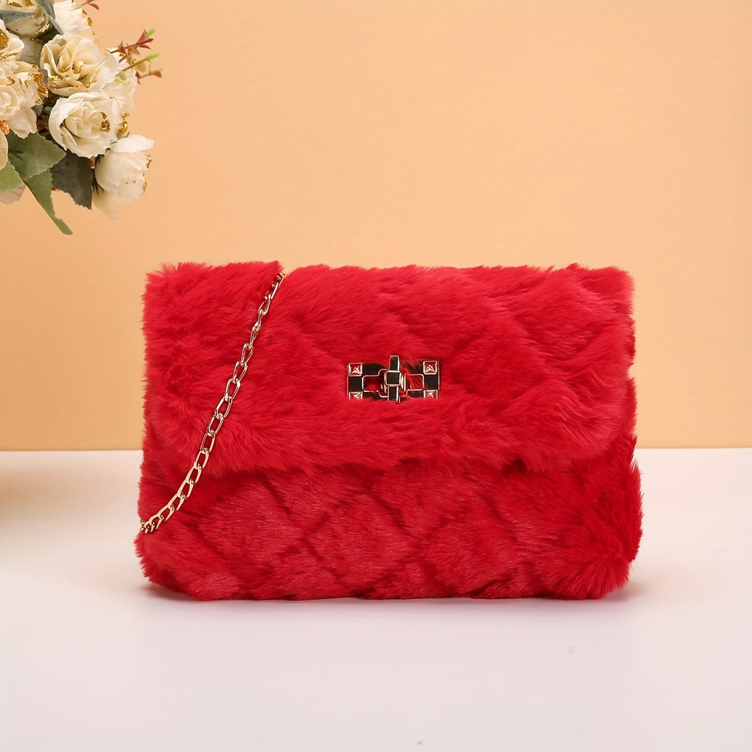 Nova Square Chain Crossbody Bag – Chic & Versatile