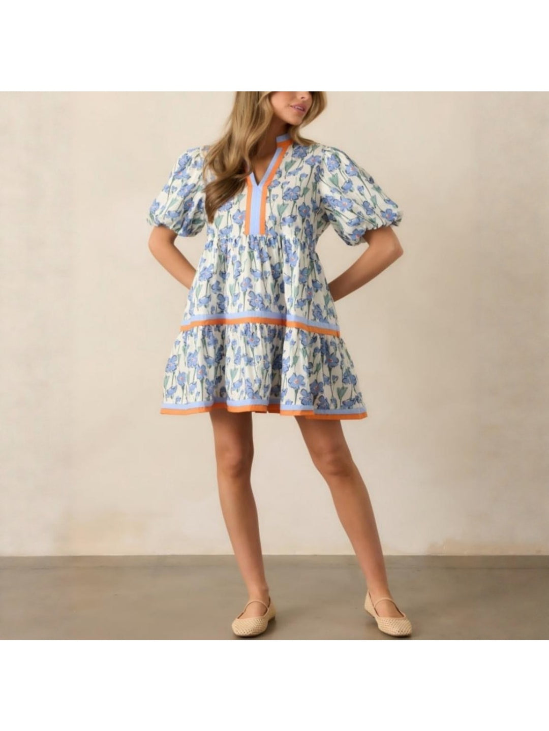 The Retro Print Day Dress