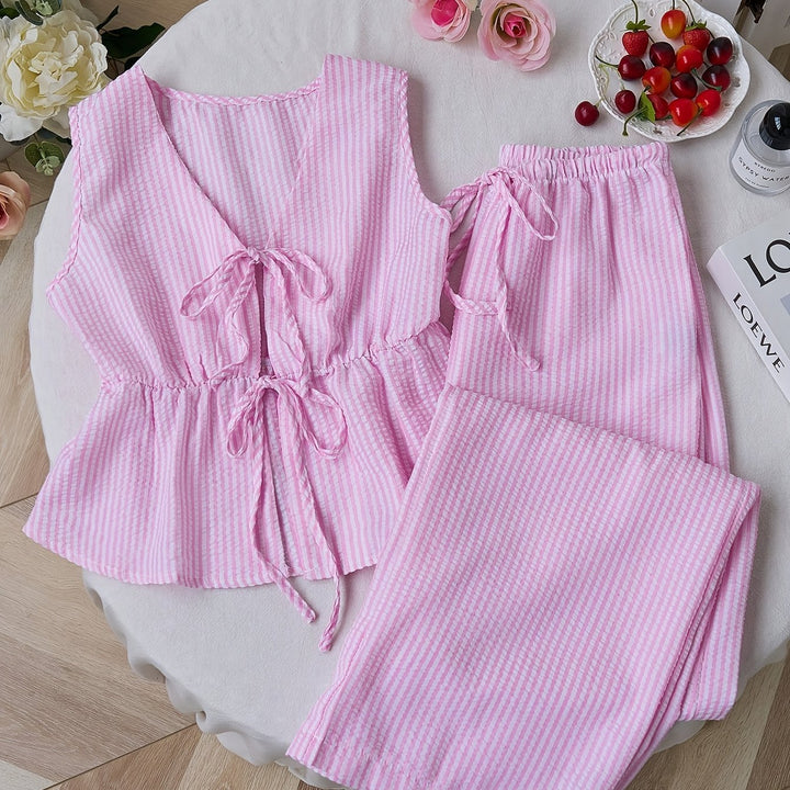 The Elegant Crew Neck Set